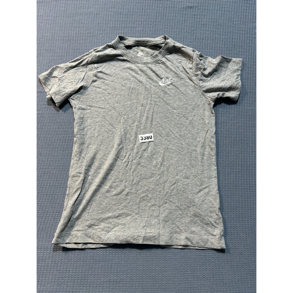 Nike T-Shirt Youth Large Gray